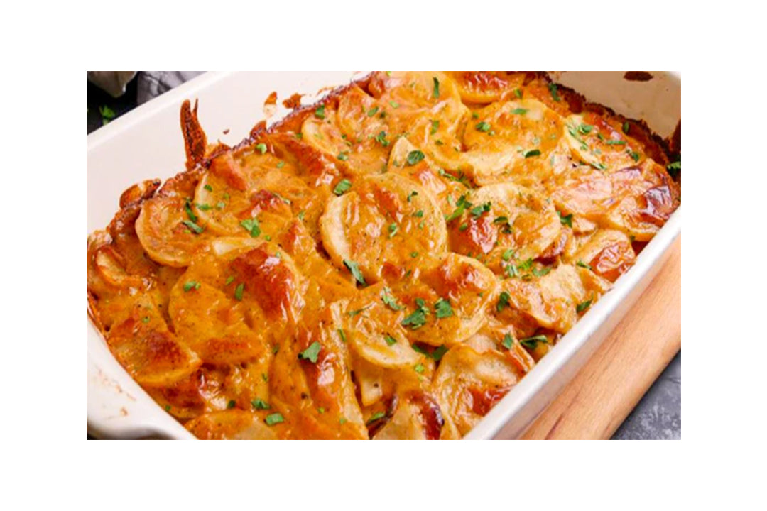 Garlic Kraut Mustard Kielbasa Potato Casserole Garlic Kraut Mustard Kielbasa Potato Casserole